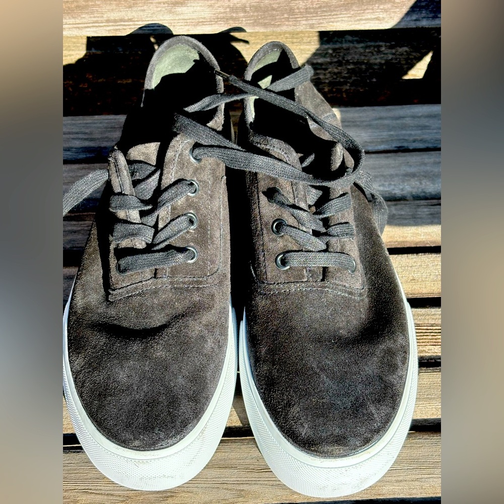 Vince Suede Sneakers Black Sz 10/40